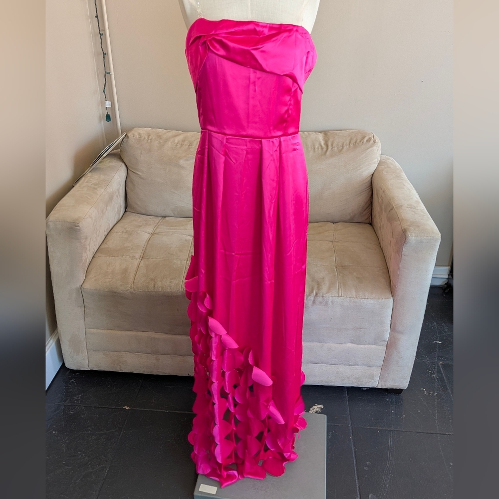 Elegant Pink Evening Gown